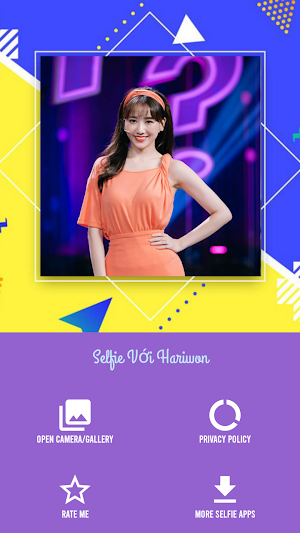 Chụp Ảnh Với Hariwon Screenshot 1