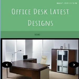 Office Desk: Latest Designs Screenshot 0