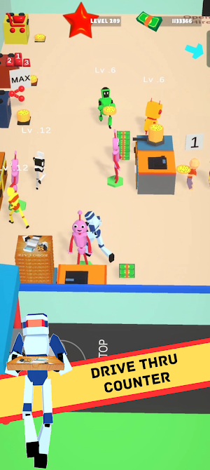 Robo Cafe: Cooking Tycoon Screenshot 1