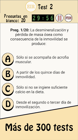 TestOpos Examen EIR Enfermería Screenshot 3