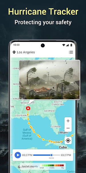 Live weather alarm-Radar Screenshot 1