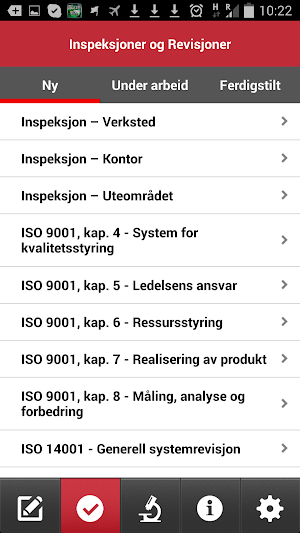 Fjeldseth HSEQ Screenshot 3