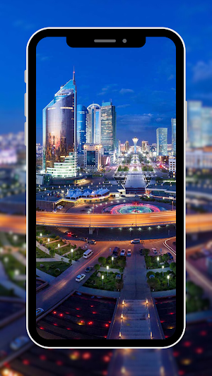 City Night Wallpaper Screenshot 2