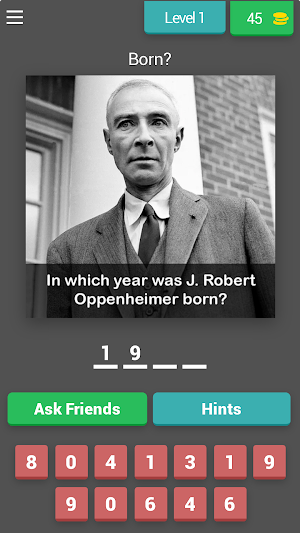 Oppenheimer Quiz Screenshot 0