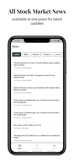 Stock Market News Screenshot 2