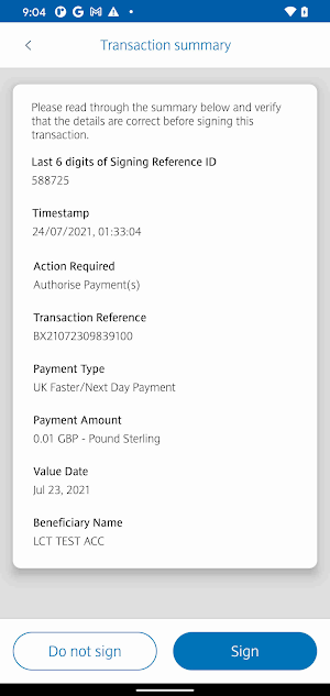 Barclays Corporate Screenshot 3