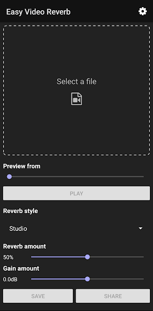 Easy Video Reverb Screenshot 3