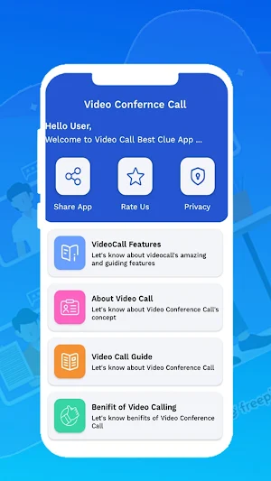 FakeChat-Video Conference Tips Screenshot 0