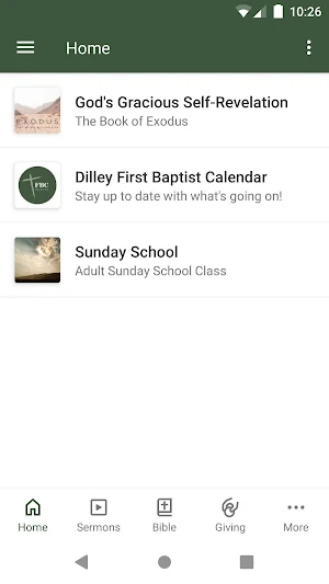 First Baptist Church Dilley Screenshot 0