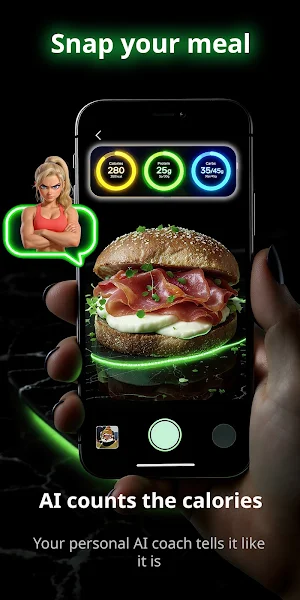 Kaloria - AI Calorie Tracker Screenshot 0