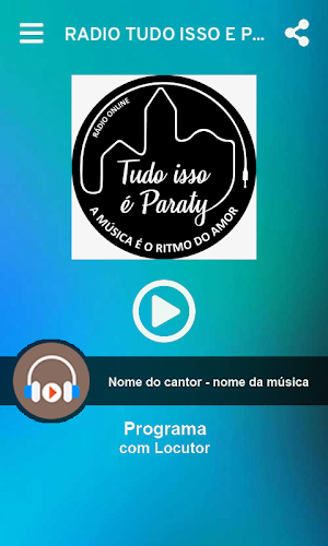 radio tudo isso e paraty Screenshot 1