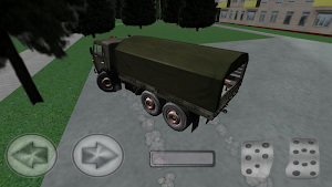 Military kamaz driving 3D Screenshot 3