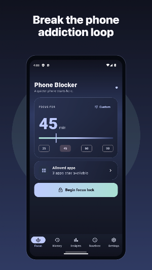 Phone Blocker: Phone Addiction Screenshot 0
