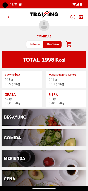 Training Athletic Club Screenshot 2