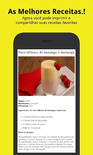 Receitas de sucos Screenshot 3