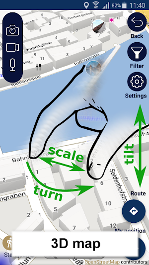 Lucerne map guide offline sight tourist navigation Screenshot 2
