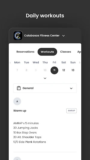 Calabasas Fitness Center Screenshot 3