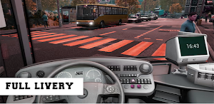 Mod Bus Full Livery  3D Game Screenshot 2