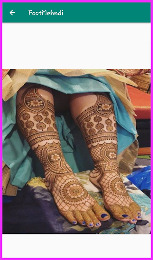 Foot/Feet Mehndi Designs 2020 Screenshot 3