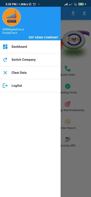 OMS SALESFORCE Screenshot 2