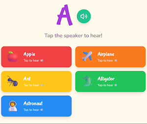 Alphabet Learning Screenshot 2
