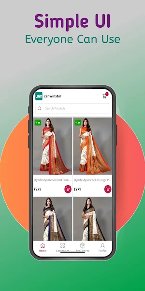 zenwin star Online Shopping Ap Screenshot 0