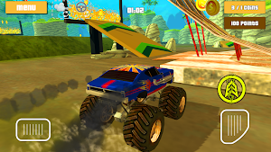 Monster Truck Racing Hero 3D by Kaufcom Screenshot 1