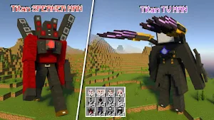 Minecraft Titan TVMan Mod Screenshot 0