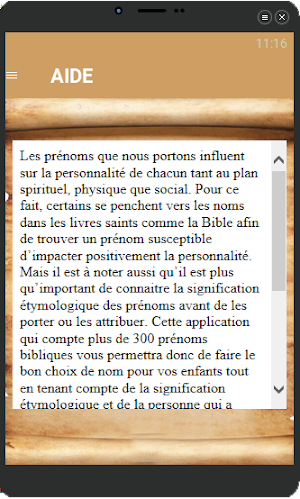 Noms Bibliques et Significations Screenshot 3