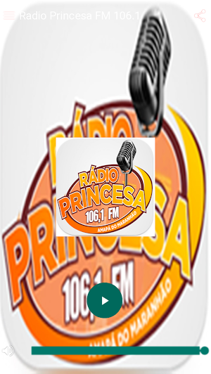 Rádio Princesa FM 106.1 Screenshot 1