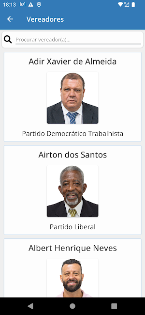 Câmara Municipal de Limeira Screenshot 1