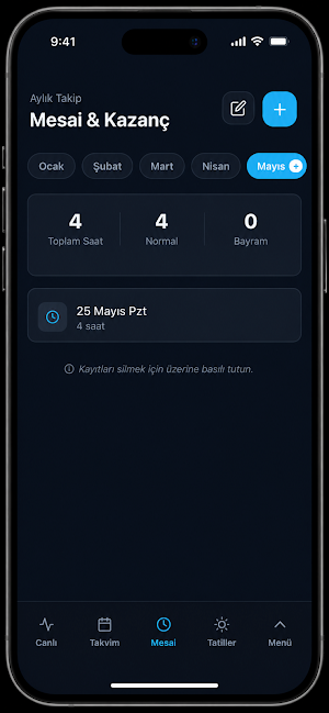 ShiftTR: Shift Tracker Screenshot 2