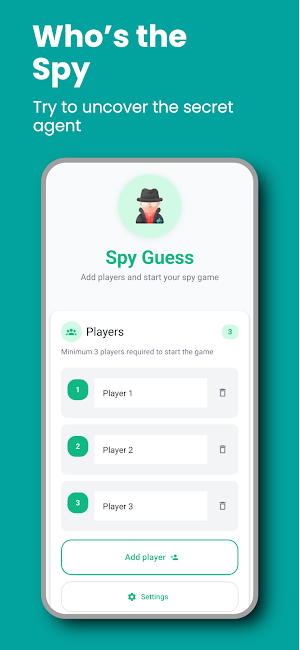 Find the Spy – Party Game Screenshot 0