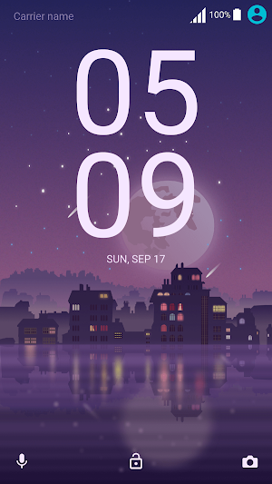 Night Live Wallpaper | Free Xperia™ Theme Screenshot 3