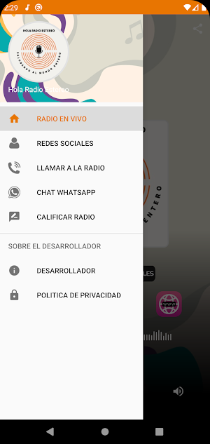 Hola Radio Estereo Screenshot 2