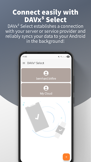DAVx⁵ Select Screenshot 3