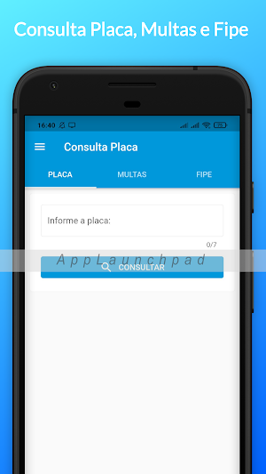Consulta Placa - Multas e Tabela Fipe Screenshot 0