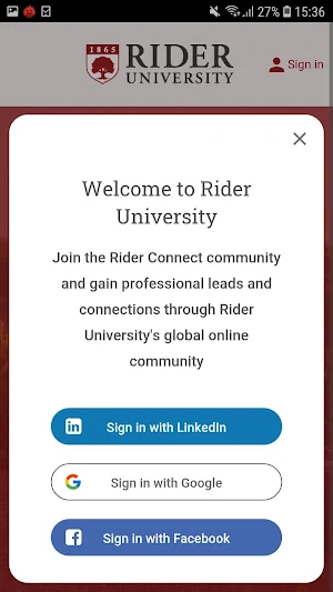 Rider Connect Screenshot 1