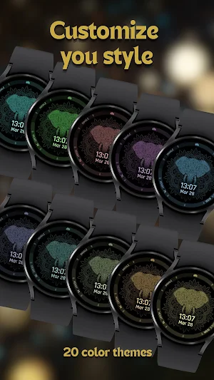 Echo of Mandala Watch Face Screenshot 3