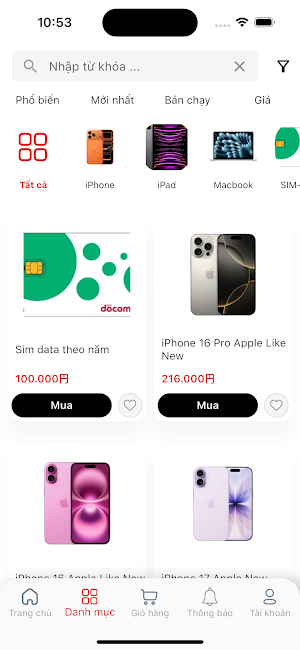 T&T Mobile Screenshot 3