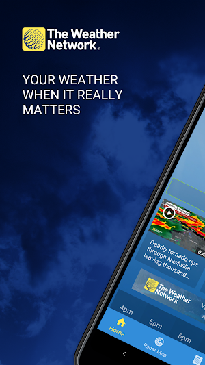 The Weather Network: Local Forecasts & Radar Maps Screenshot 0