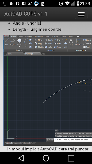 Curs incepatori AutoCAD Screenshot 2