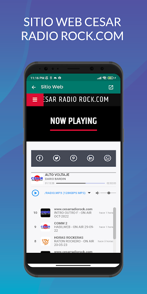 CESAR Radio Rock Screenshot 3