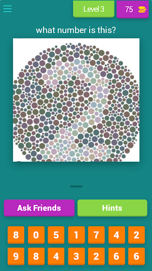 color blindness test Screenshot 3