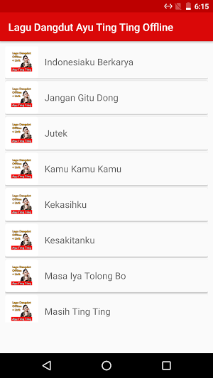Lagu Dangdut Ayu Ting Ting Offline + Lirik Screenshot 1