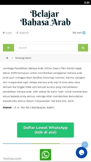 Kursus Bahasa Arab Screenshot 3