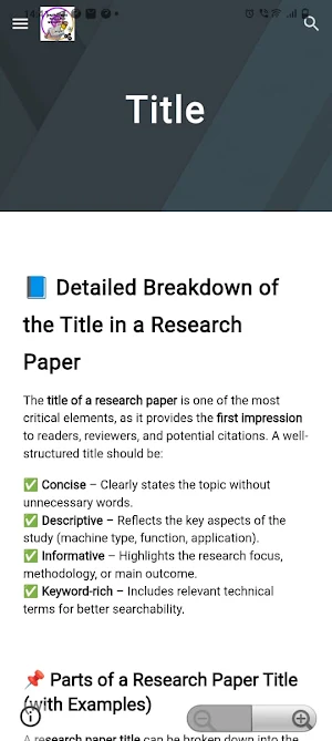 Eng Research Writing APP Screenshot 3
