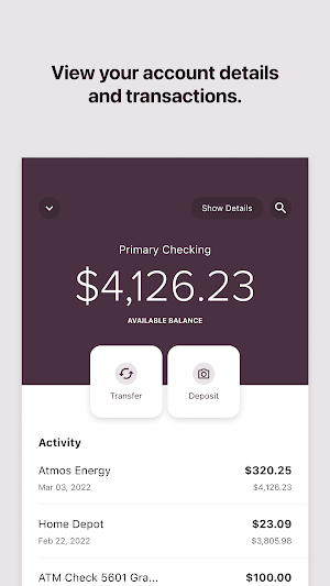 Community Bank's CB2GO Screenshot 2
