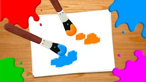 Painting Color - drawing board Screenshot 1