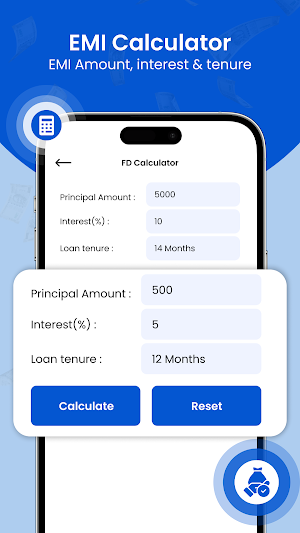 Loan Pay - EMI Loan Calculator Screenshot 2